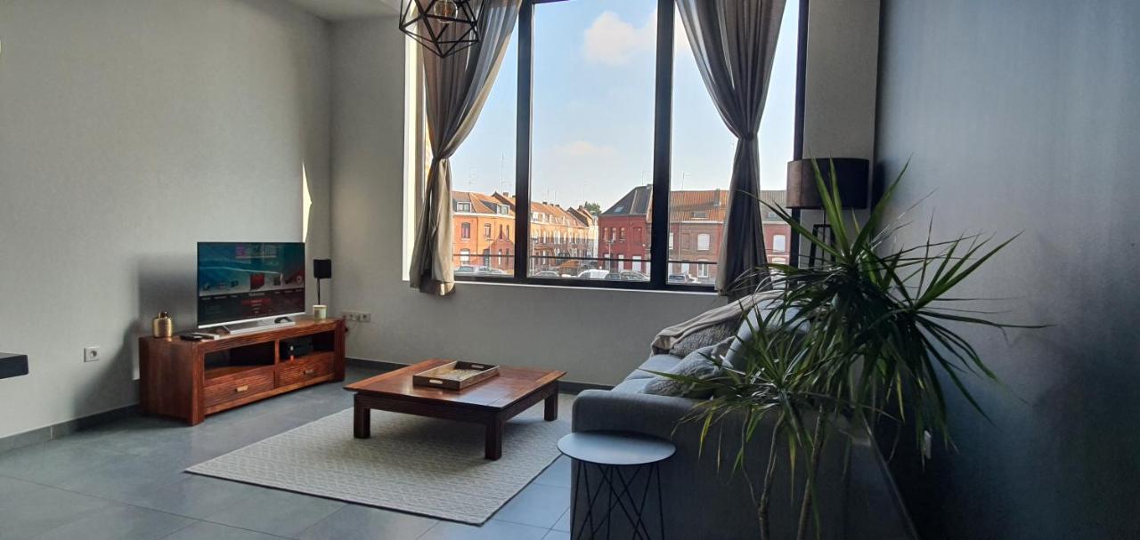Appartement-Chic Parking Prive Tourcoing Bagian luar foto